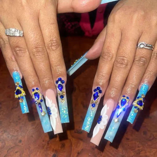 Nail work by A New Look Nail Salon