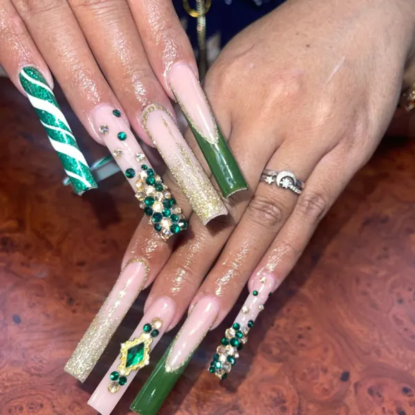 Nail work by A New Look Nail Salon