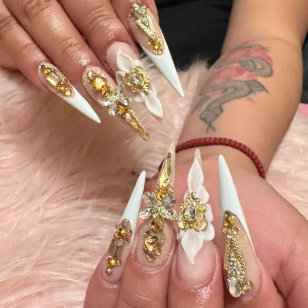 Nail work by A New Look Nail Salon
